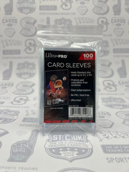 3x4 Ultra Pro Card Sleeves Pack of 100